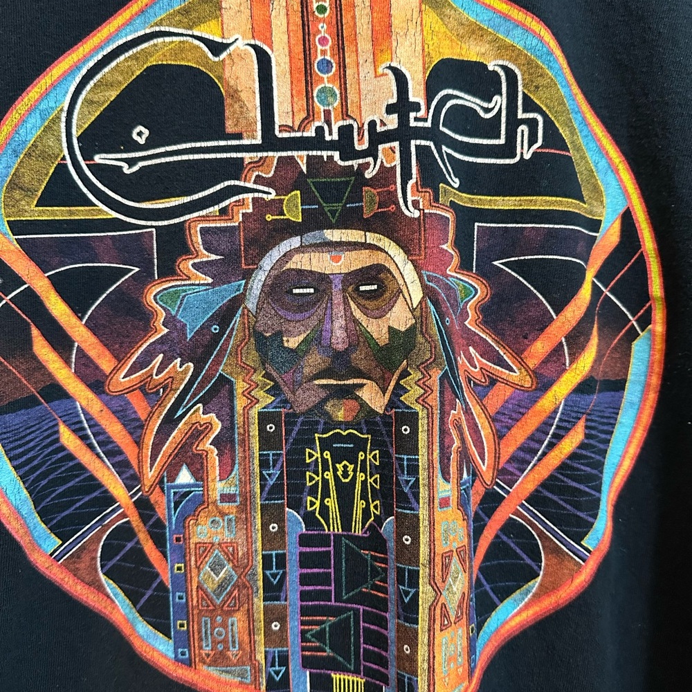 Clutch Vintage T Shirt Earth Rocker Tour 2013 Dates Size Medium - Picture 2 of 8